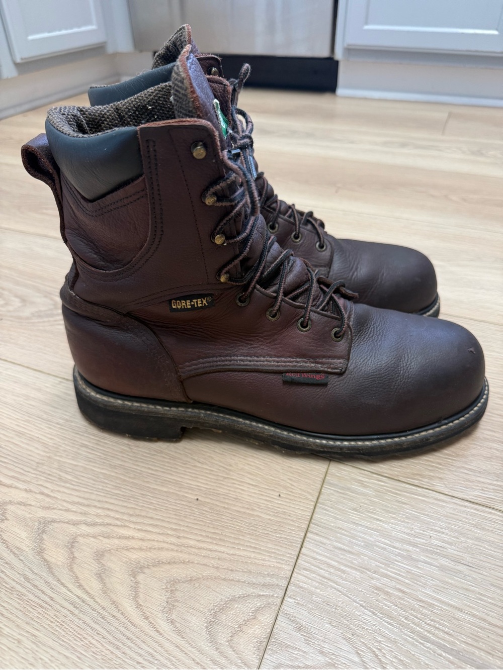 Red Wing SuperSole 2.0 8-inch heavy-duty work boots 2412 Gore-Tex Size 12EEE